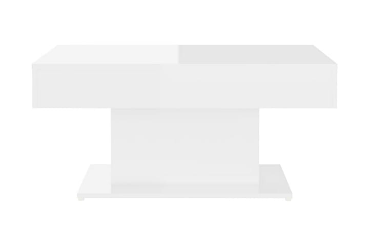 Soffbord vit högglans 96x50x45 cm spånskiva - Vit - Möbler - Bord & matgrupp - Matgrupp