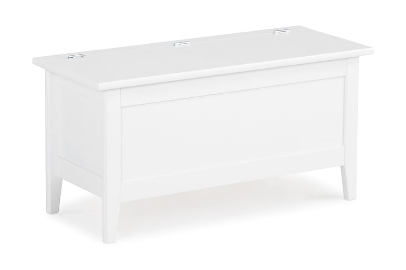 Bänk Torup 85 cm med Förvaring - Vitlack - Möbler - Förvaring - Förvaringskista & sängkista
