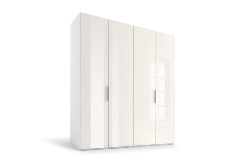 Garderob Dundridge 200 cm - Vit - Möbler - Förvaring - Garderober & garderobssystem