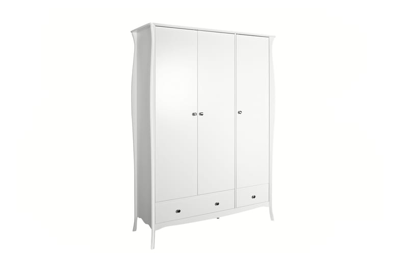 Garderob Sereno 143 cm 3 Dörrar - Vit - Möbler - Förvaring - Garderober & garderobssystem