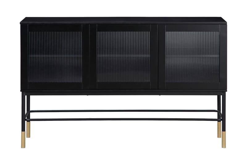 Avlastningsbord Domineck 145 cm - Svart - Möbler - Förvaring - Sideboard & skänk
