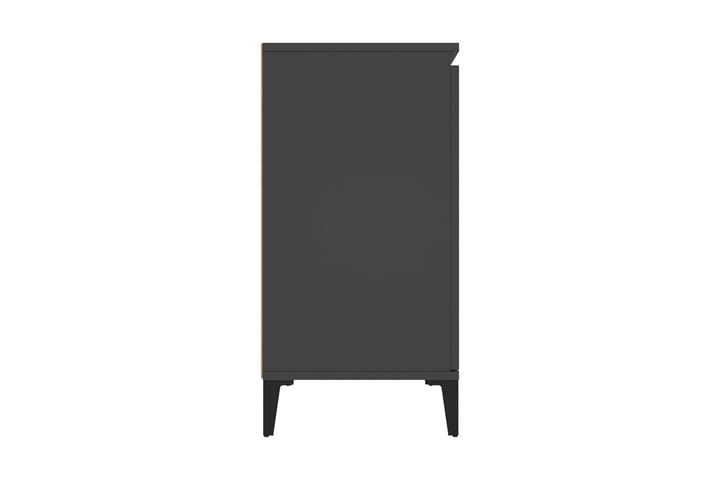 Skänk grå 104x35x70 cm spånskiva - Grå - Möbler - Förvaring - Sideboard & skänk