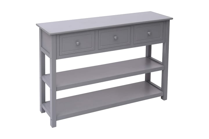 Skänk grå 115x30x76 cm trä - Grå - Möbler - Förvaring - Sideboard & skänk