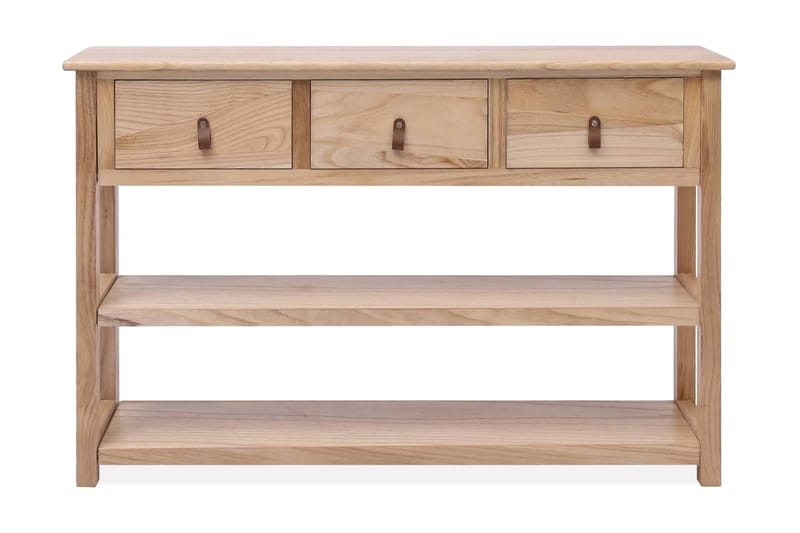 Skänk naturlig 115x30x76 cm trä - Brun - Möbler - Förvaring - Sideboard & skänk