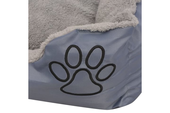 Hundbädd med vadderad kudde storlek M grå - Asfaltsgrå - Möbler - Husdjursmöbler - Hundmöbler - Hundbädd & hundsäng