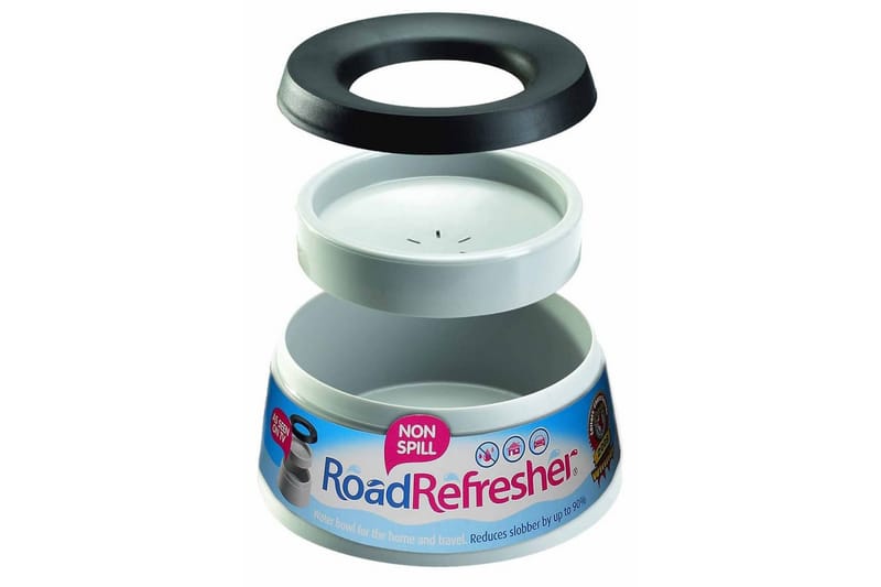 Road Refresher Spillfri vattenskål för husdjur liten grå SGR - Möbler - Husdjursmöbler - Hundmöbler - Hundtillbehör & hundaccessoarer - Hundskål & foderautomat