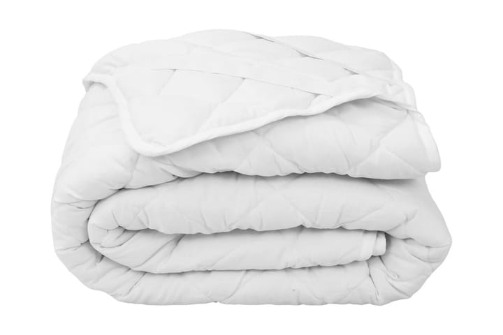 Kviltat madrasskydd vit 160x200 cm lätt - Vit - Inredning - Textilier - Sängkläder