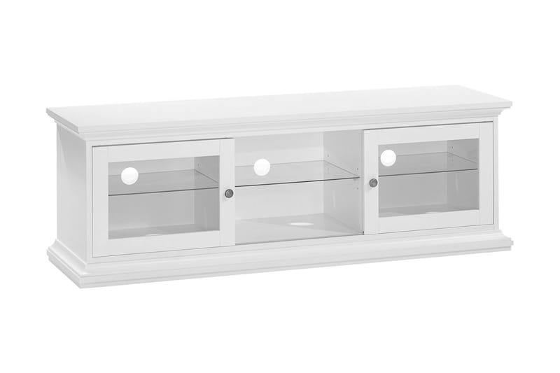 TV-bänk Anjou 150 cm - Vit - Förvaring - Förvaringsmöbler - Sideboard & skänk