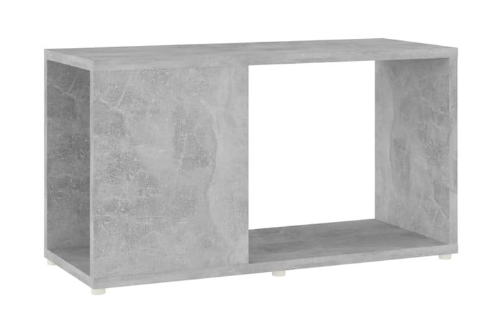 TV-bänk betonggrå 60x24x32 cm spånskiva - Grå - Möbler - TV- & Mediamöbler - TV bänk & mediabänk