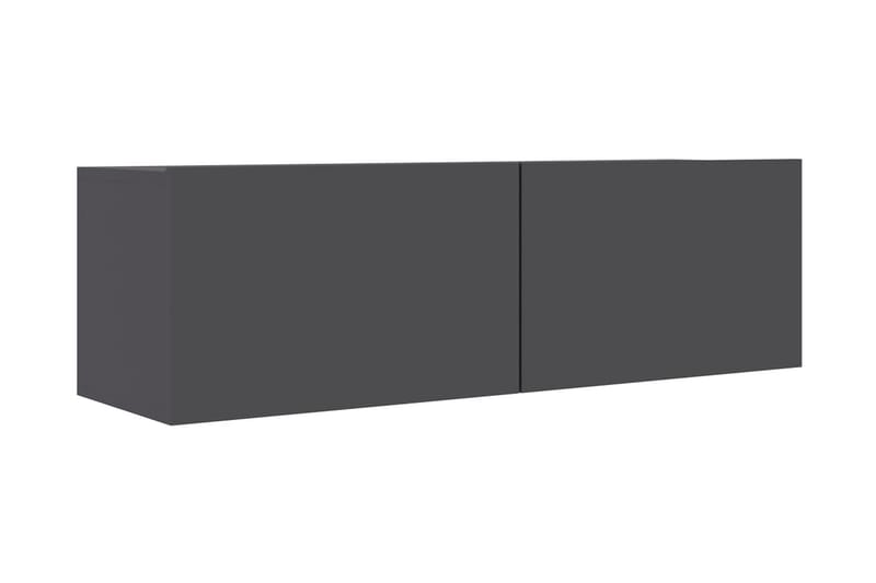 TV-bänk grå 100x30x30 cm spånskiva - Grå - Möbler - TV- & Mediamöbler - TV bänk & mediabänk