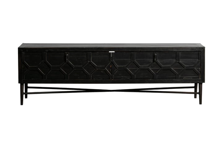 TV-bänk Legros 160 cm - Svart - Förvaring - Förvaringsmöbler - Sideboard & skänk