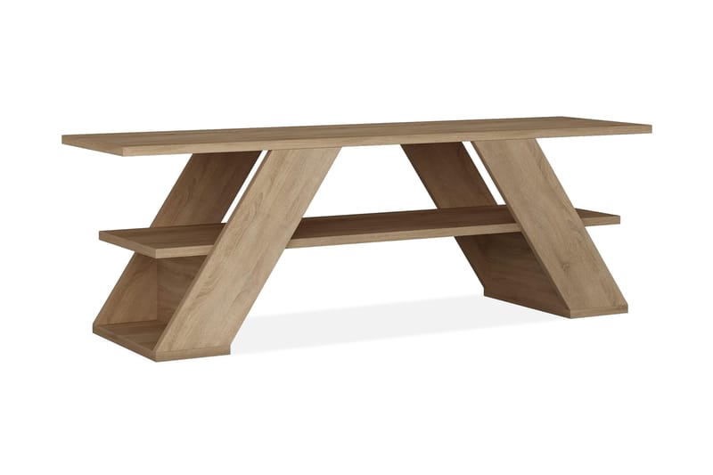 Tv-bänk Rodger 120 cm - Ek - Möbler - Bord & matgrupp - Avlastningsbord & sidobord - Brickbord & småbord