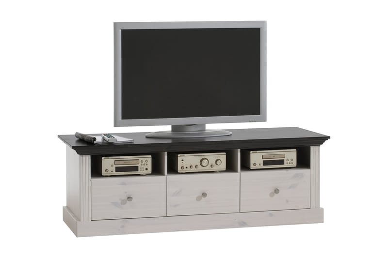 TV-bänk Saul 145 cm - Whitewash - Förvaring - Förvaringsmöbler - Sideboard & skänk