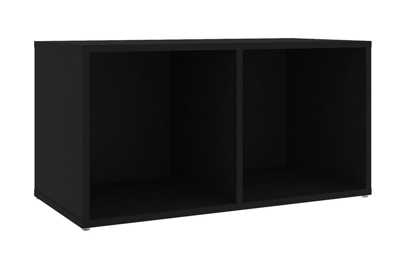 TV-bänk svart 72x35x36,5 cm spånskiva - Svart - Möbler - TV- & Mediamöbler - TV-bänk & mediabänk