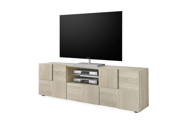 TV-bänk Tabor 181 cm Stor - Samoa Ek|Trä - Möbler - TV- & Mediamöbler - TV-skåp