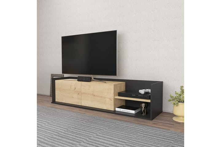 Tv-bänk Urgby 160x36,8 cm - Antracit - Möbler - TV- & Mediamöbler - TV bänk & mediabänk