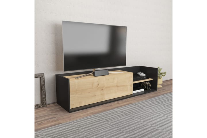 Tv-bänk Urgby 160x36,8 cm - Antracit - Möbler - TV- & Mediamöbler - TV bänk & mediabänk