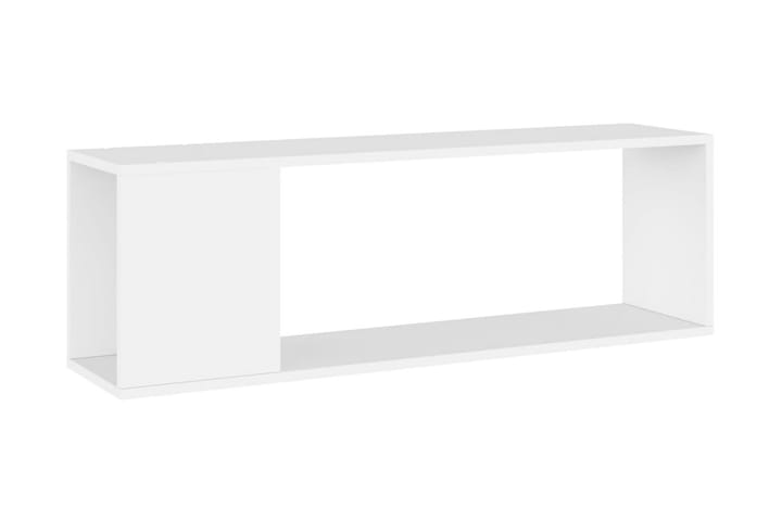 TV-bänk vit 100x24x32 cm spånskiva - Vit - Möbler - TV- & Mediamöbler - TV bänk & mediabänk