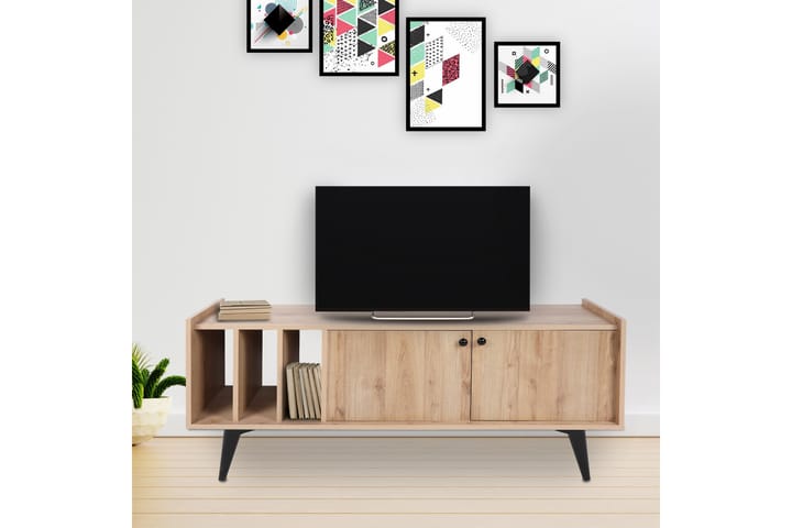 Tv-bänk Viyana 150 cm - Natur - Möbler - Hallmöbler - Möbelset för hall & entre