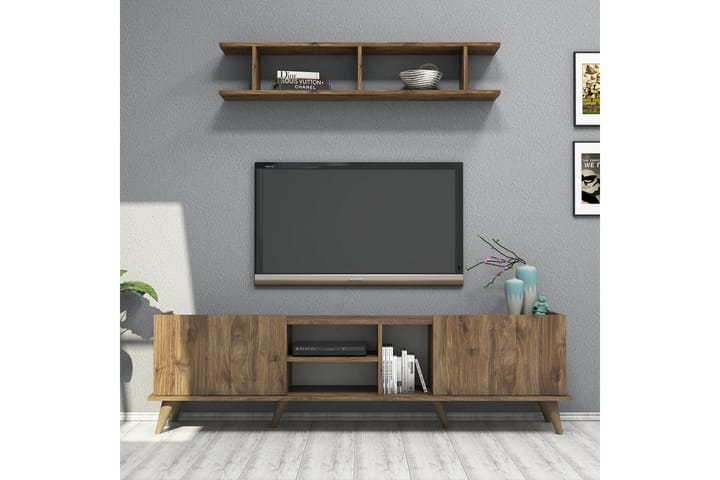 TV-möbelset 34x180 cm 2 Skåp