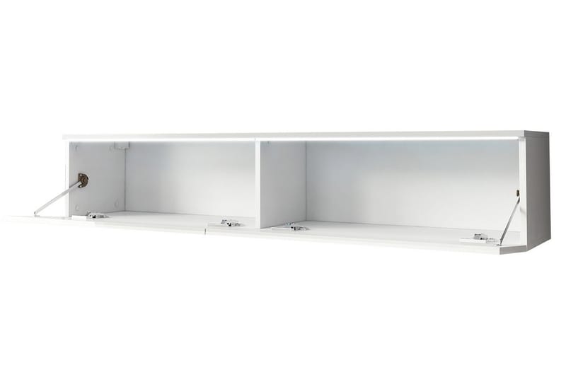 Tv-skåp Lourmais 140 cm - Vit - Möbler - TV- & Mediamöbler - TV-skåp