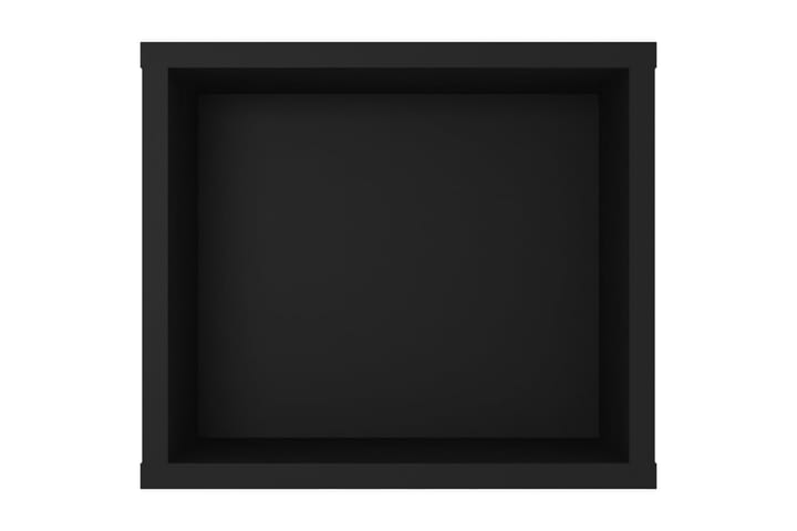 TV-väggskåp svart 100x30x26,5 cm spånskiva - Svart - Möbler - TV- & Mediamöbler - TV-skåp