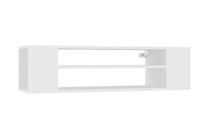 TV-väggskåp vit 100x30x26,5 cm spånskiva - Vit - Möbler - TV- & Mediamöbler - TV-skåp