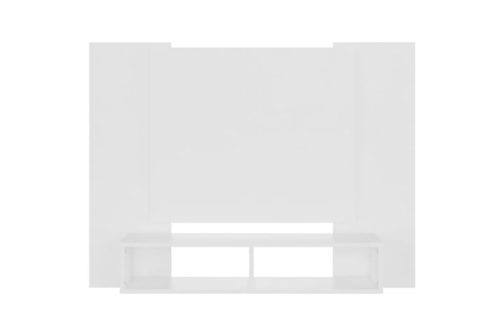 Väggmonterat tv-skåp vit 120x23,5x90 cm spånskiva - Vit - Möbler - TV- & Mediamöbler - TV-skåp