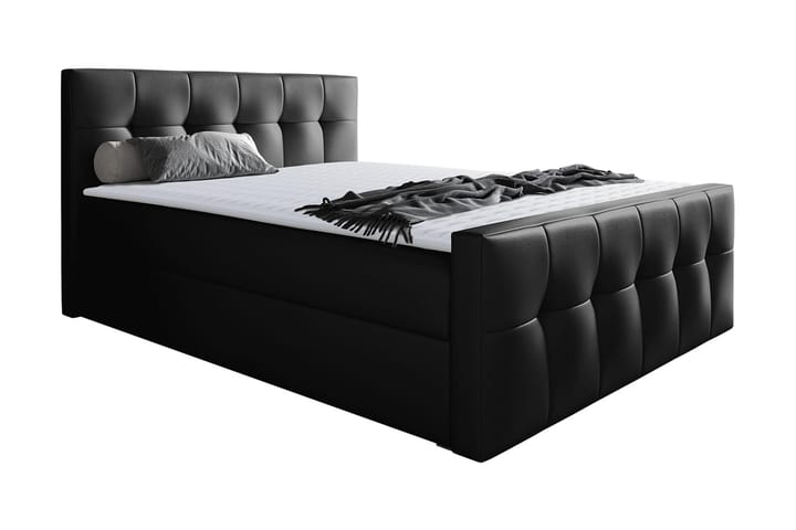 Kontinentalsäng Lycket 180x200 cm - Svart - Möbler - Sängar - Komplett sängpaket