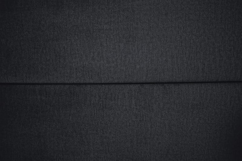 Komplett Sängpaket Torsö 180x200 - Svart Sammet|Höga Silverben - Möbler - Säng - Komplett sängpaket
