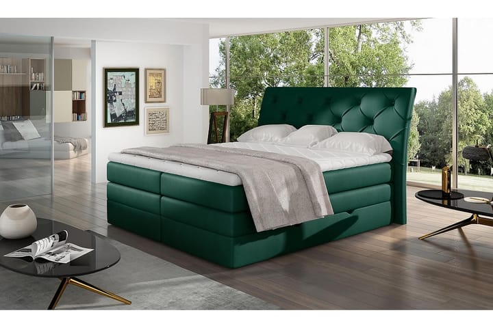 Sängpaket Aubenas 180x200 cm - Grön - Möbler - Säng - Komplett sängpaket