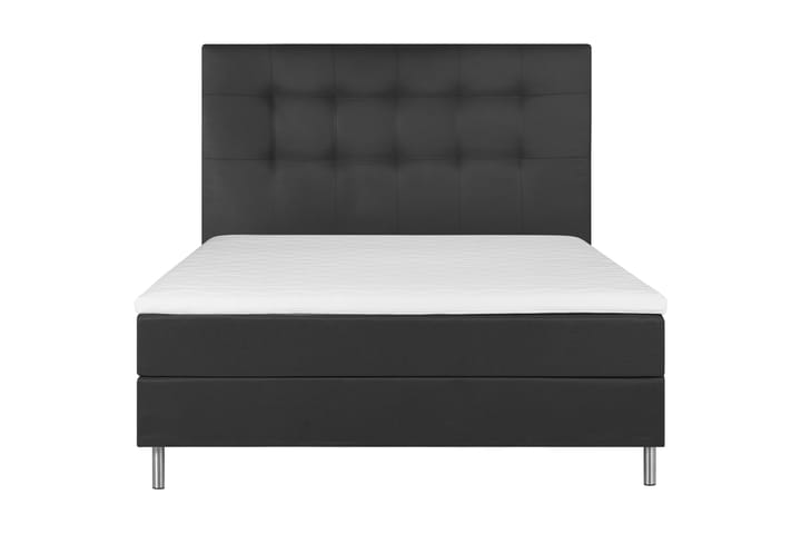 Sängpaket Chilla Kontinentalsäng 160x200 cm - Mörkgrå - Möbler - Sängar - Komplett sängpaket