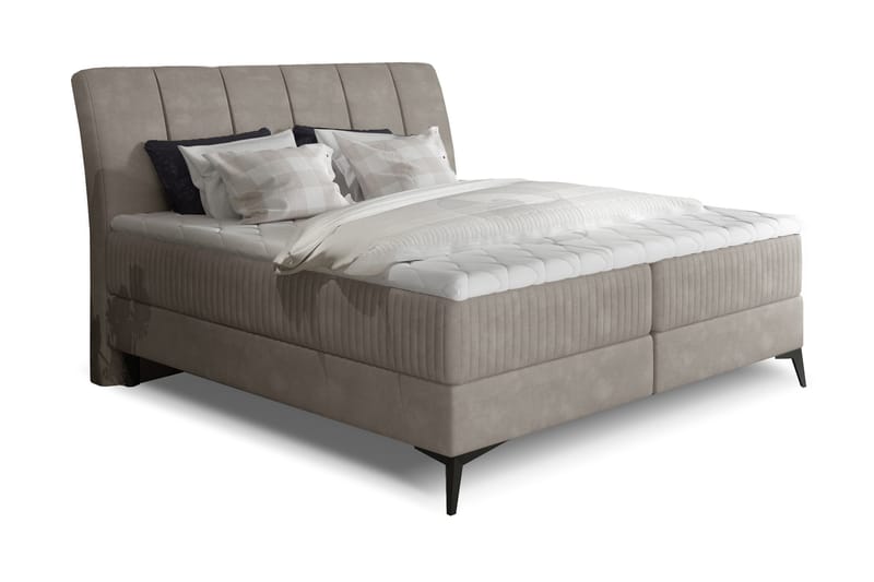 Sängpaket Darnelle 140x200 cm - Beige - Möbler - Säng - Ramsäng & resårbotten