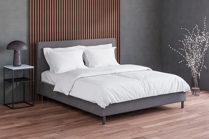 Sängpaket Flowella Kontinentalsäng - 120x200 Grå (+Fler val) - Möbler - Säng - Komplett sängpaket