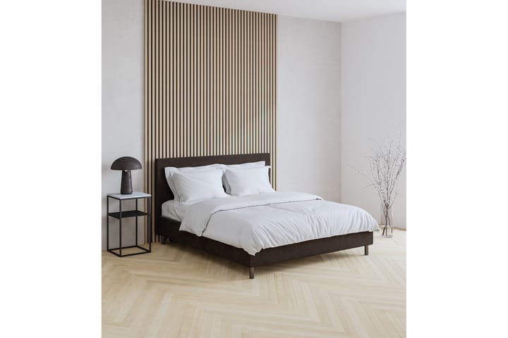 Sängpaket Flowella Kontinentalsäng - 140x200 Brun (+Fler val) - Möbler - Säng - Komplett sängpaket
