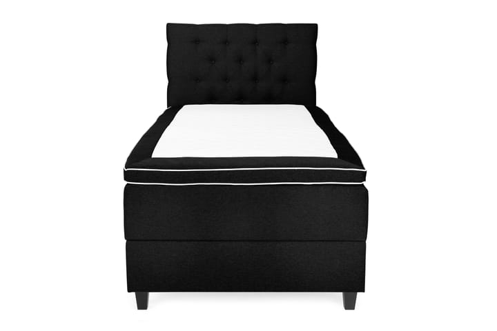 Komplett Sängpaket Boxford Säng med Förvaring 105x200 - Svart - Möbler - Säng - Kontinentalsäng
