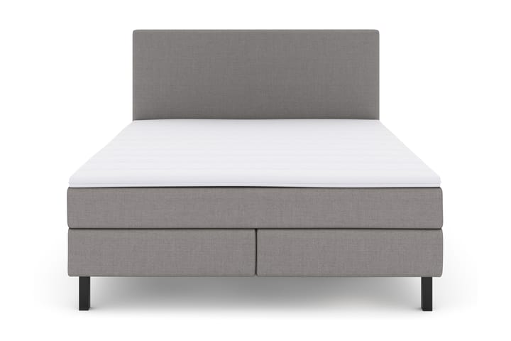 Komplett Sängpaket Choice No 2 160x200 - Ljusgrå|Svart - Möbler - Säng - Kontinentalsäng