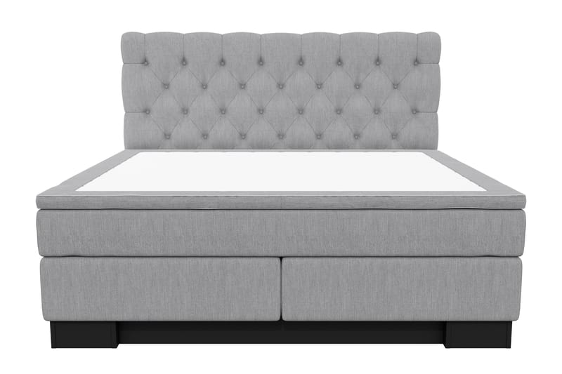 Komplett Sängpaket Romance Lyx 210x210 - Ljusgrå - Möbler - Säng - Kontinentalsäng