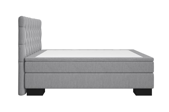 Komplett Sängpaket Romance Lyx 210x210 - Ljusgrå - Möbler - Säng - Kontinentalsäng