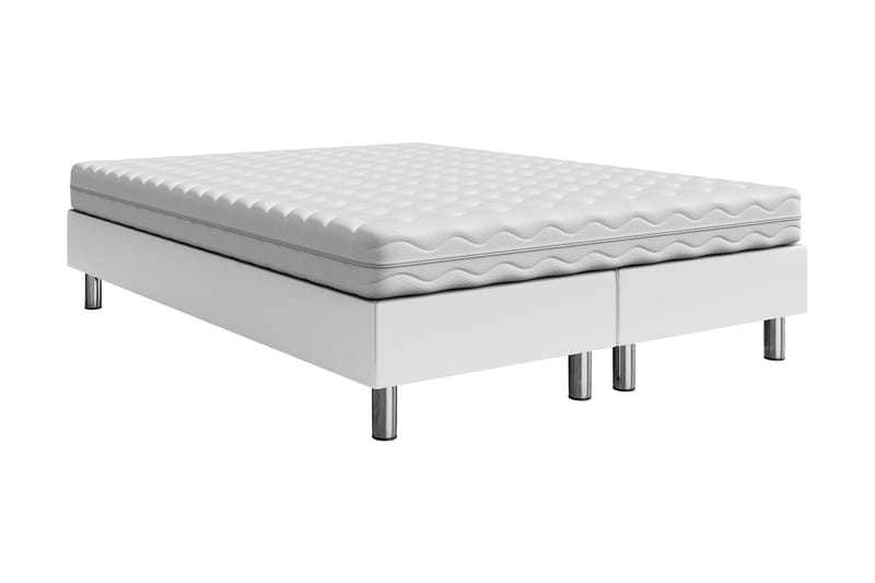 Kontinentalsäng Forenza 160x200 cm - Vit - Möbler - Säng - Komplett sängpaket