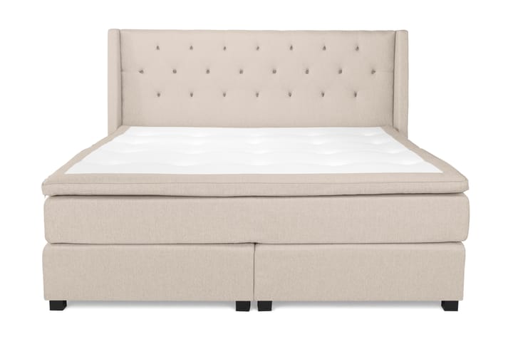 Kontinentalsäng Langham Beige - 210x210 cm - Möbler - Säng - Säng med förvaring