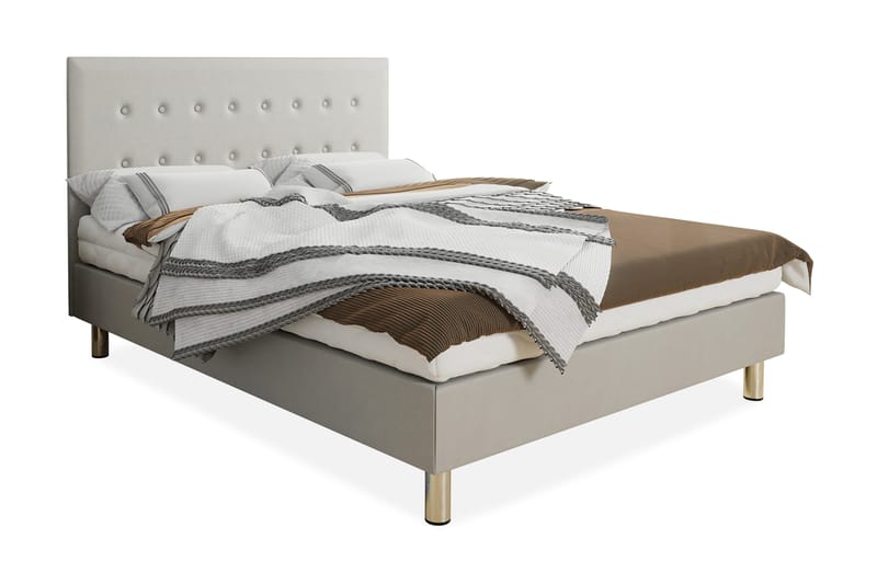 Kontinentalsäng Lux 120x204 cm - Beige - Möbler - Säng - Kontinentalsäng