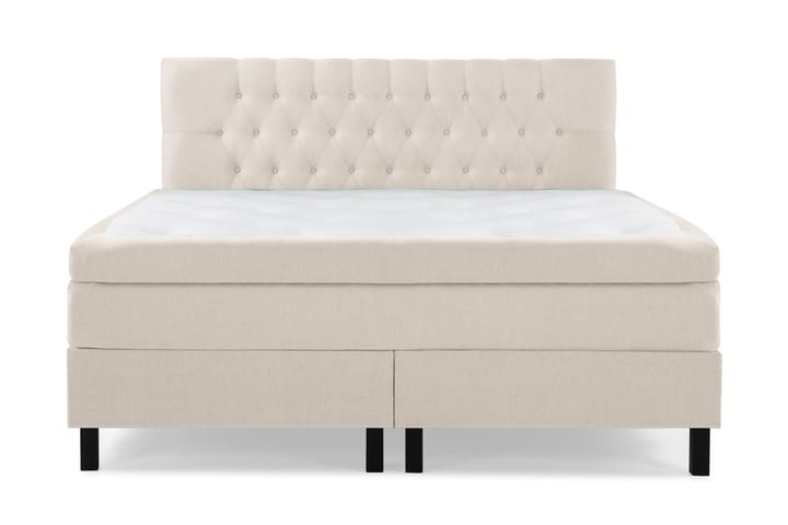 Kontinentalsäng Olivia 160x200 Polyeter - Beige - Textil & mattor - Sängkläder