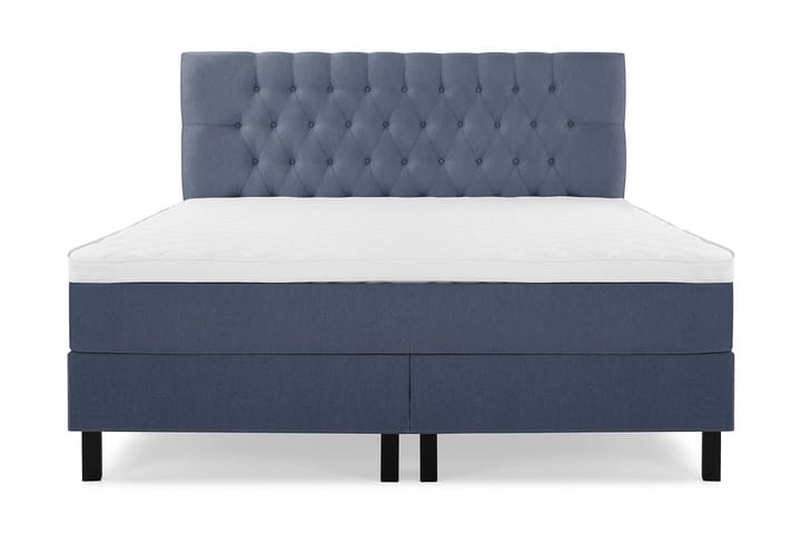 Kontinentalsäng Olivia 180x200 Skum - Mörkblå - Möbler - Säng - Komplett sängpaket