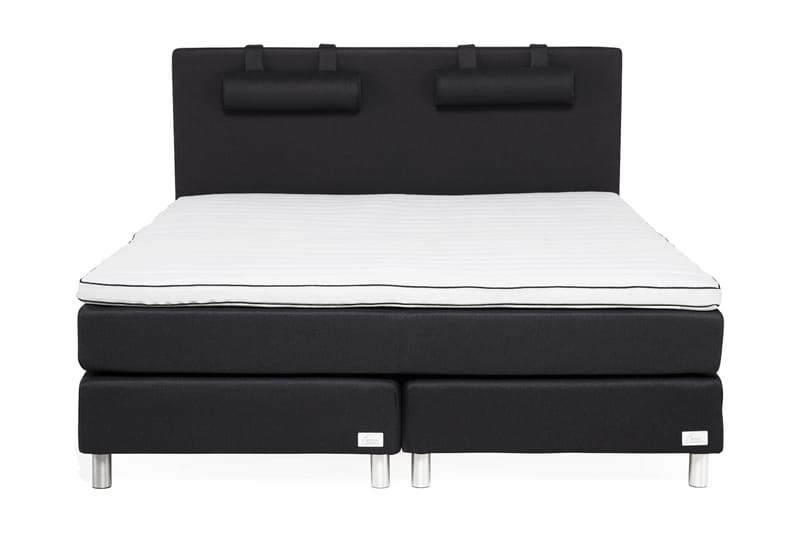 Kontinentalsäng OPAL 180x200 M/F Latex + Sänggavel Svart - Kinnabädden - Möbler - Säng - Komplett sängpaket