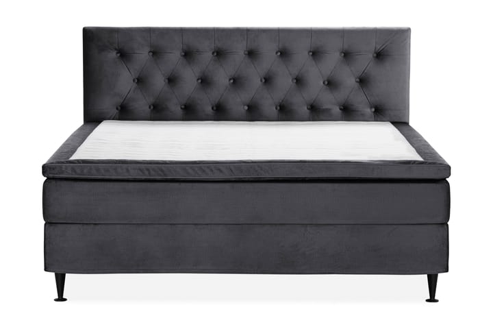 Sängpaket Chilla Pluss Kontinentalsäng 180x200 cm - Mörkgrå - Möbler - Säng - Kontinentalsäng