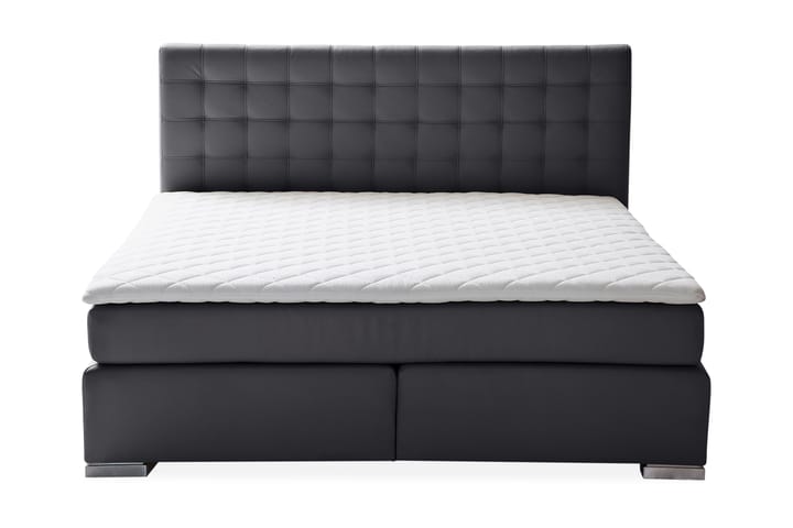 Sängpaket Griante Kontinentalsäng 180x200 cm H2 - Svart/Krom - Möbler - Säng - Kontinentalsäng