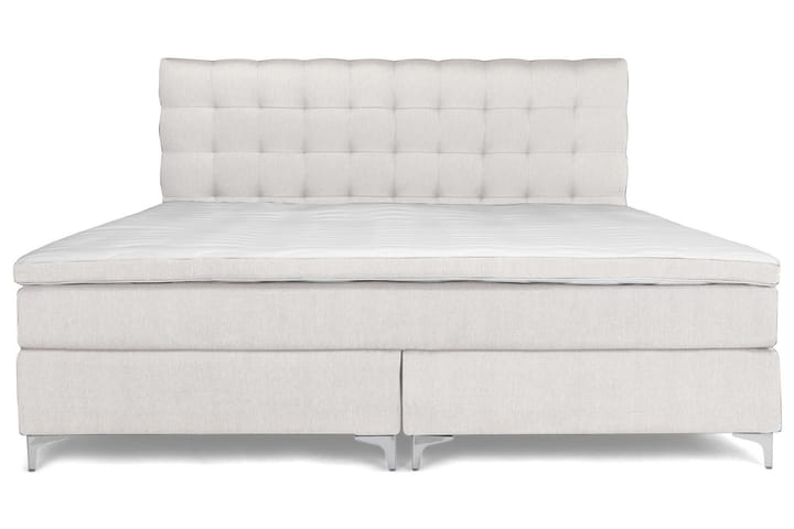 Sängpaket Relax Premium 210x210 Fast/Medium Elastiskt Skum - Beige - Möbler - Säng - Komplett sängpaket
