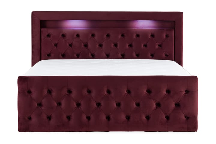 Altaneira Sängpaket 180x200 med Lyftförvaring - Röd - Möbler - Bord & matgrupp - Avlastningsbord & sidobord - Sängbord & nattduksbord