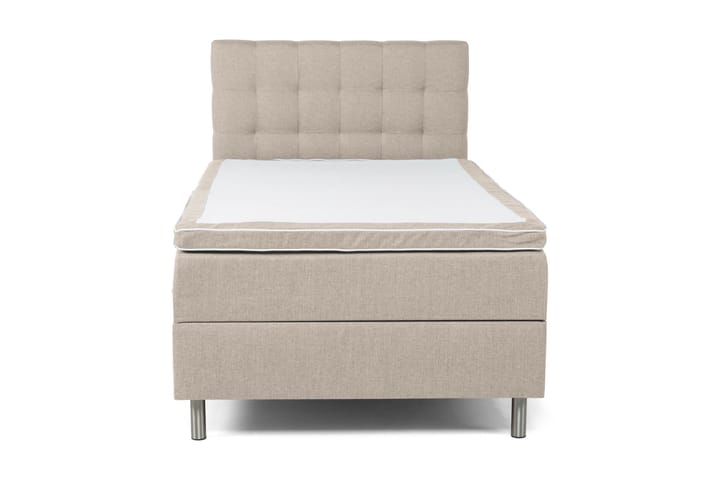 Box Bed Suset 140x200 - Beige - Möbler - Säng - Komplett sängpaket